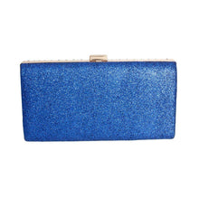 Load image into Gallery viewer, Clutch Hard Case Royal Blue Bag for Women