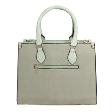 Load image into Gallery viewer, Purse Green Pebble Grain Satchel Handbag for Women