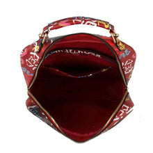 Load image into Gallery viewer, Red Grafitti Trolley Sleeve Backpack