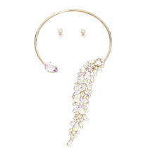Load image into Gallery viewer, Necklace AURBO Crystal Drop Choker for Women