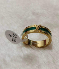 Load image into Gallery viewer, Size 8 LV Ring
