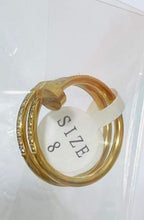 Load image into Gallery viewer, Size 8 Cart Gold Ring
