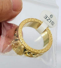 Load image into Gallery viewer, Size 9 Gold Ver Ring
