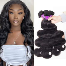 Load image into Gallery viewer, Brazilian Virgin Hair Body Wave 4 Bundles 10A Unprocessed Human Hair Extensions For Sale
