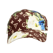 Load image into Gallery viewer, Blue LV Monogram Flower Cap
