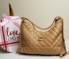 Load image into Gallery viewer, Tan and Black Backpack/Crossbody Handbags
