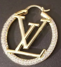 Load image into Gallery viewer, LV Bling Earrings
