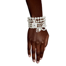 Load image into Gallery viewer, Shiny Silver Boutique Charm Bracelets
