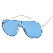 Load image into Gallery viewer, White Frame Puzzle Piece Aviators
