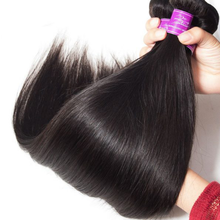 Load image into Gallery viewer, Mink Hair Peruvian Straight Hair 4 Bundles
