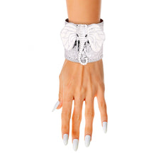 Load image into Gallery viewer, White Elephant Head Cuff
