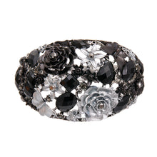 Load image into Gallery viewer, Black and Silver Garden Bracelet
