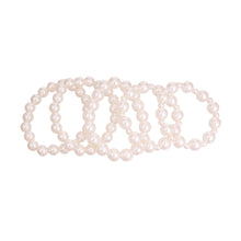 Load image into Gallery viewer, Cream Pearl Bracelets 5 Pcs
