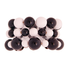 Load image into Gallery viewer, Black and White Pearl 3 Pc Bracelets
