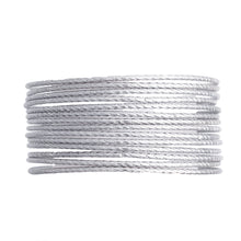 Load image into Gallery viewer, 14 Pcs silver Cut Bangles
