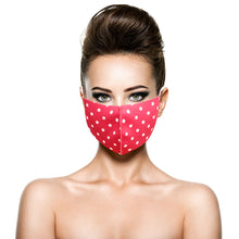 Load image into Gallery viewer, Pink Polka Dot Face Reusable Masks
