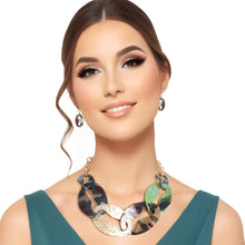 Load image into Gallery viewer, Camouflage Link Necklace
