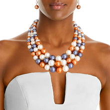 Load image into Gallery viewer, Gold and Cream Pearl 3 Layer Set
