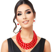 Load image into Gallery viewer, Red Pearl 3 Layer Set
