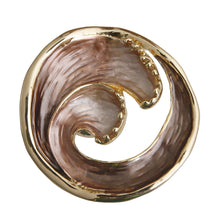 Load image into Gallery viewer, Gold Wave Magnetic Pin
