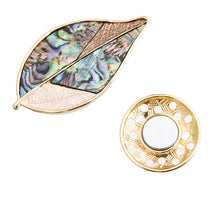 Load image into Gallery viewer, Gold Leaf Magnetic Pin

