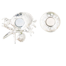 Load image into Gallery viewer, Gray Seashell Magnetic Pin

