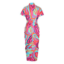 Load image into Gallery viewer, 2XL Hip Pleat Shirt Dress
