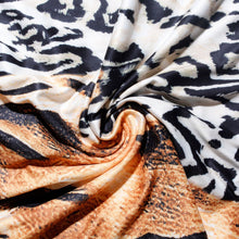Load image into Gallery viewer, 1XL Criss Cross Animal Dress
