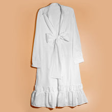 Load image into Gallery viewer, 3XL White Bow Knot Dress
