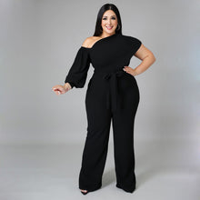 Load image into Gallery viewer, 4XL Black One Sleeve Jumper
