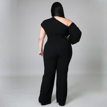 Load image into Gallery viewer, 3XL Black One Sleeve Jumper
