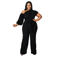 Load image into Gallery viewer, 4XL Black One Sleeve Jumper
