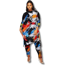 Load image into Gallery viewer, 3XL Painted Black Tunic Set
