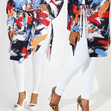 Load image into Gallery viewer, 5XL Painted Black Tunic Set
