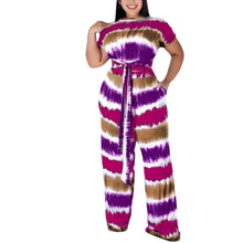 Load image into Gallery viewer, 2XL Purple Tie Dye Outfit Set
