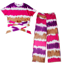 Load image into Gallery viewer, 2XL Purple Tie Dye Outfit Set
