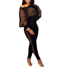 Load image into Gallery viewer, 3XL Cheetah Top Pants Set
