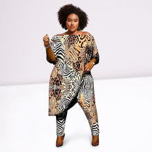 Load image into Gallery viewer, 2XL Animal Print Tunic Set
