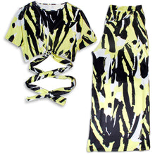 Load image into Gallery viewer, 1XL Yellow Black Outfit Set
