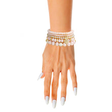 Load image into Gallery viewer, Light Pink Pineapple Charm Bracelets
