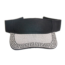 Load image into Gallery viewer, Designer Style Silver Visor
