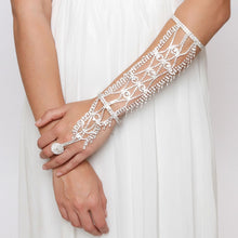 Load image into Gallery viewer, Silver Two Cuff Arm Band
