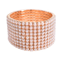 Load image into Gallery viewer, Cream Pearl 9 Line Bracelet
