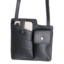 Load image into Gallery viewer, Black Mobile Phone Crossbody
