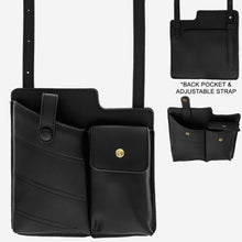 Load image into Gallery viewer, Black Mobile Phone Crossbody
