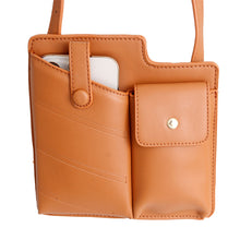 Load image into Gallery viewer, Camel Mobile Phone Crossbody

