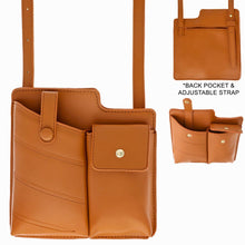 Load image into Gallery viewer, Camel Mobile Phone Crossbody
