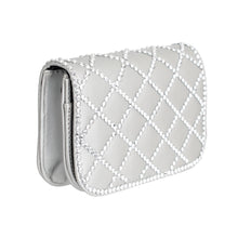 Load image into Gallery viewer, Silver Quilted Belt Bag
