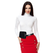 Load image into Gallery viewer, Black Croc Belt Bag
