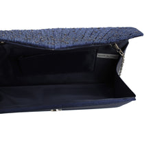 Load image into Gallery viewer, Clutch Navy Ruched Bag for Women

